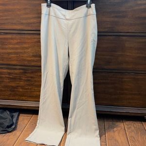 Slip-on boot cut khakis